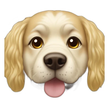 kokomi dog blond sticker