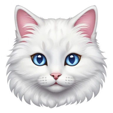 Cat with stars on it's eyes sticker