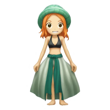 Nami from onepiece sticker
