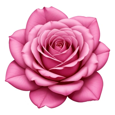 Polaroid photo of a pink rose  sticker