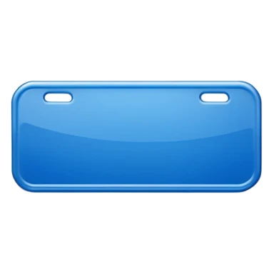 blue Name tag sticker