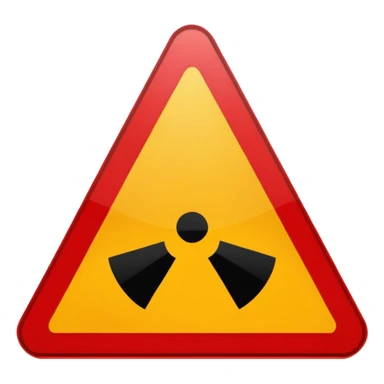 attention stop danger!! sticker