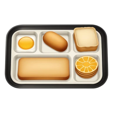 rectangle tray meal sticker