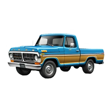 1972 ford f100 sticker