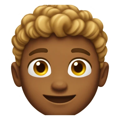 smiling boys under blue sky tan sticker