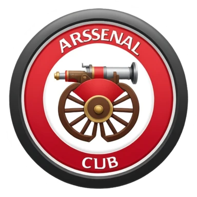 arsenal footbal club logo emoji sticker