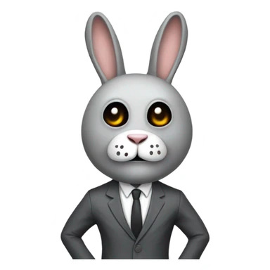 frank from donnie darko sticker