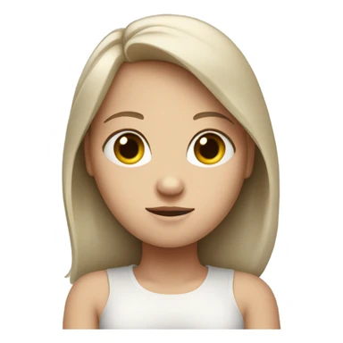 folded arms, white girl sticker