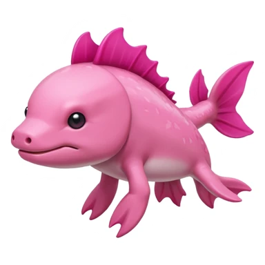 Minecraft axolotl sticker