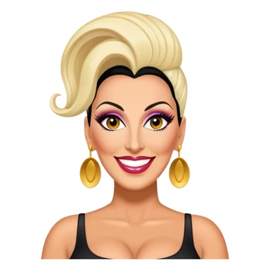 Michelle visage dragrace emoji sticker