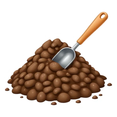 Poop with a scoop sticker