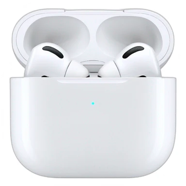 White Apple Air Pods Pro 2nd generation  sticker