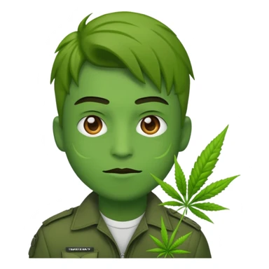 iphone emoji style WINGMAN FROM VALORANT WITH weed sticker
