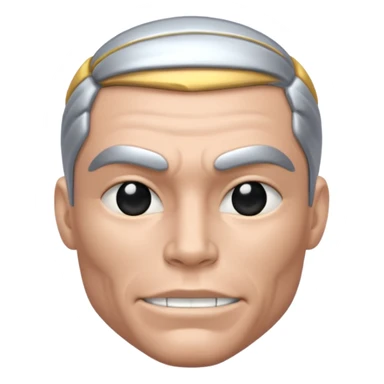 Muscler silver skin sticker