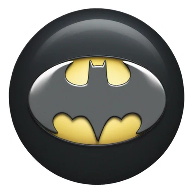 batman bat signal sticker