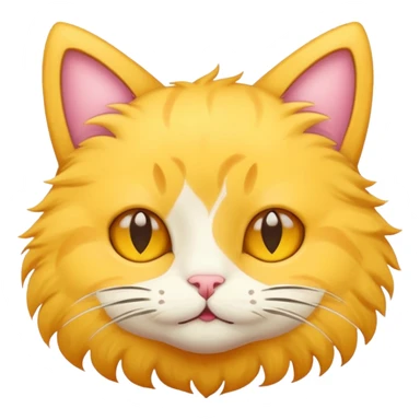 A star with a cat face ⭐️🐱 sticker