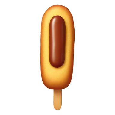 Corn dog sticker