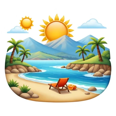 sunny day in California  sticker