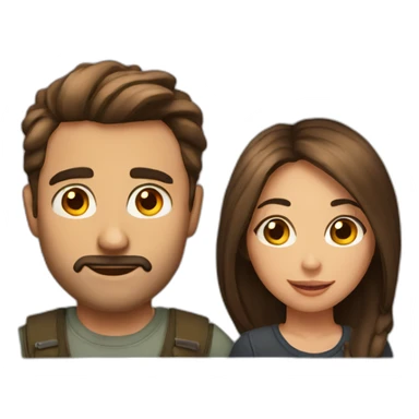 Husband and ex girlfriend sticker