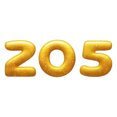 Fireworks with this text : 2025 sticker