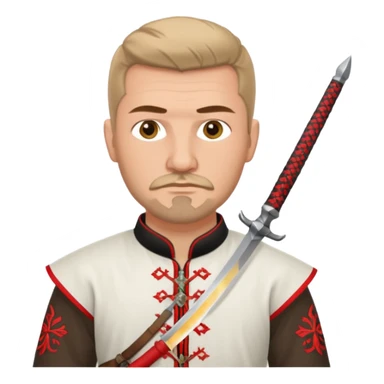 Ukrainian Cossack sticker