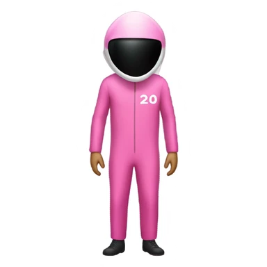 Squid game player 230 inspired emoji sticker