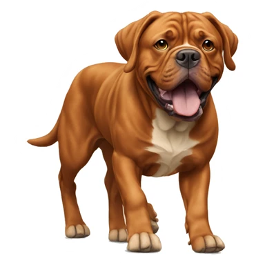 Running Dogue de Bordeaux  sticker