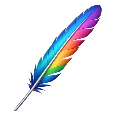 Feather Fletching sticker