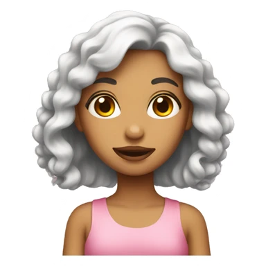 Emoji girly  sticker