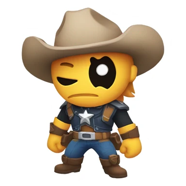 Brawl star logo sticker