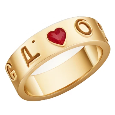 cartier love ring sticker