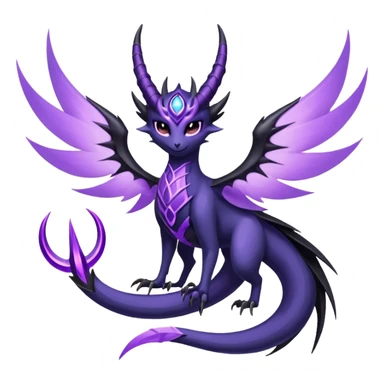 Nargacuga-Lunala-Vikavolt-fusion sticker