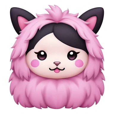 pink Kuromi sticker