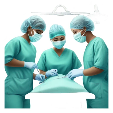 Surgery sticker