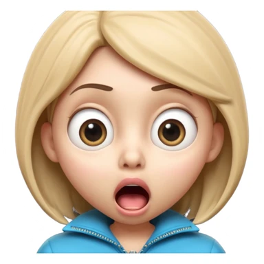 3D cartoon character, shocked expression, mouth closed with zipper, big eyes, dramatic lighting, dark gradient background, viral youtube thumbnail, ultra detailed, 4k, high quality, sharp focus, 16:9

b sticker