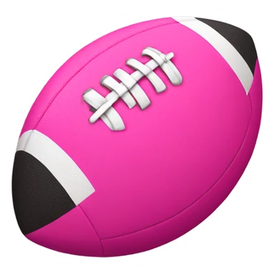 football ball in pink sticker