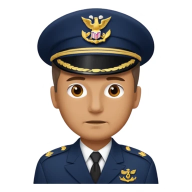 male navy soldier, old face. sticker