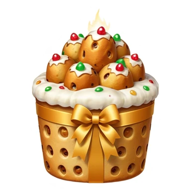 Panettone regali spumante sticker