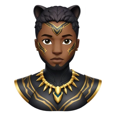 wakanda panther designer sticker