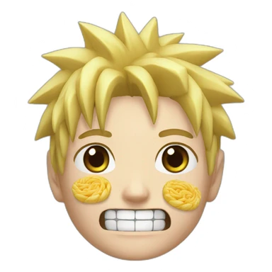 Pain from naruto eat ramen sticker