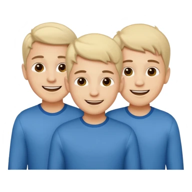 les rois du houblon? ILS SONT 3 GAR9ONS peau claire sticker