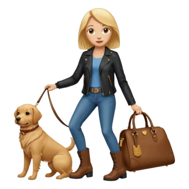 👒
👩‍🦲
🧥👜
👖  
🥾🥾   🦮 sticker