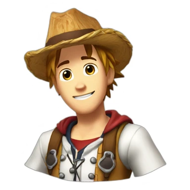 let him cook kingdom hearts woody sticker