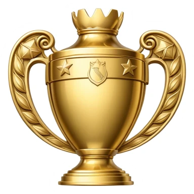 Champions league trophy sticker