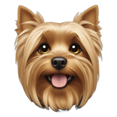 dog-yorkshire-terrier-batman-point-ears-down sticker