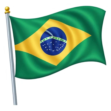 Brazil Flag sticker
