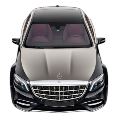 Mercedes maybach class s bi color sticker