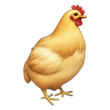 Un poulet rôti entier sticker