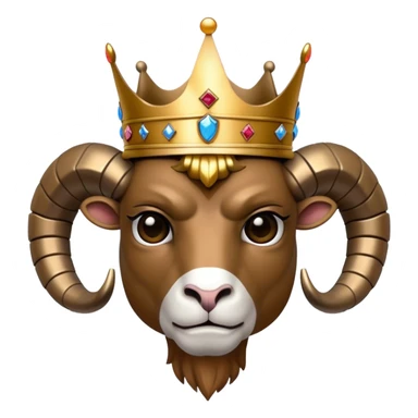 A terminator style Ram  king sticker