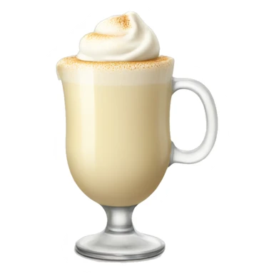 Eggnog realistic sticker